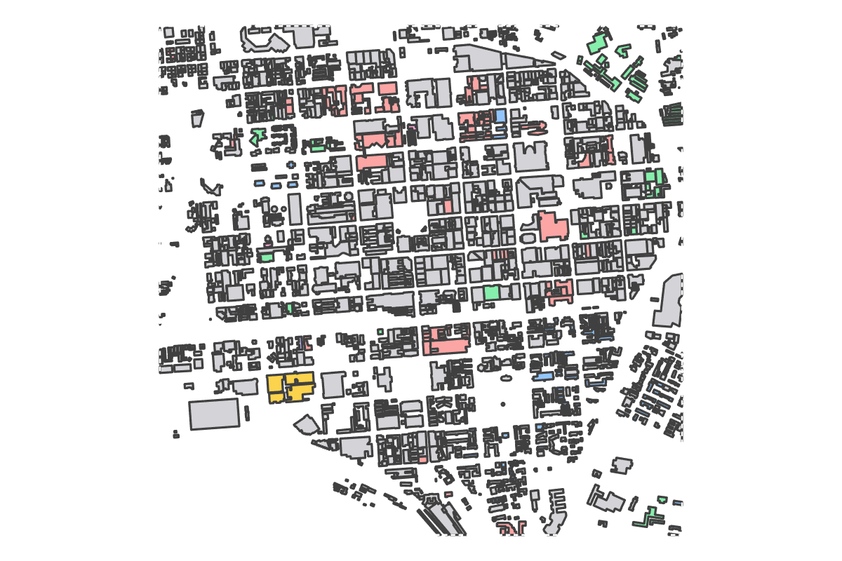 Program breakdown map