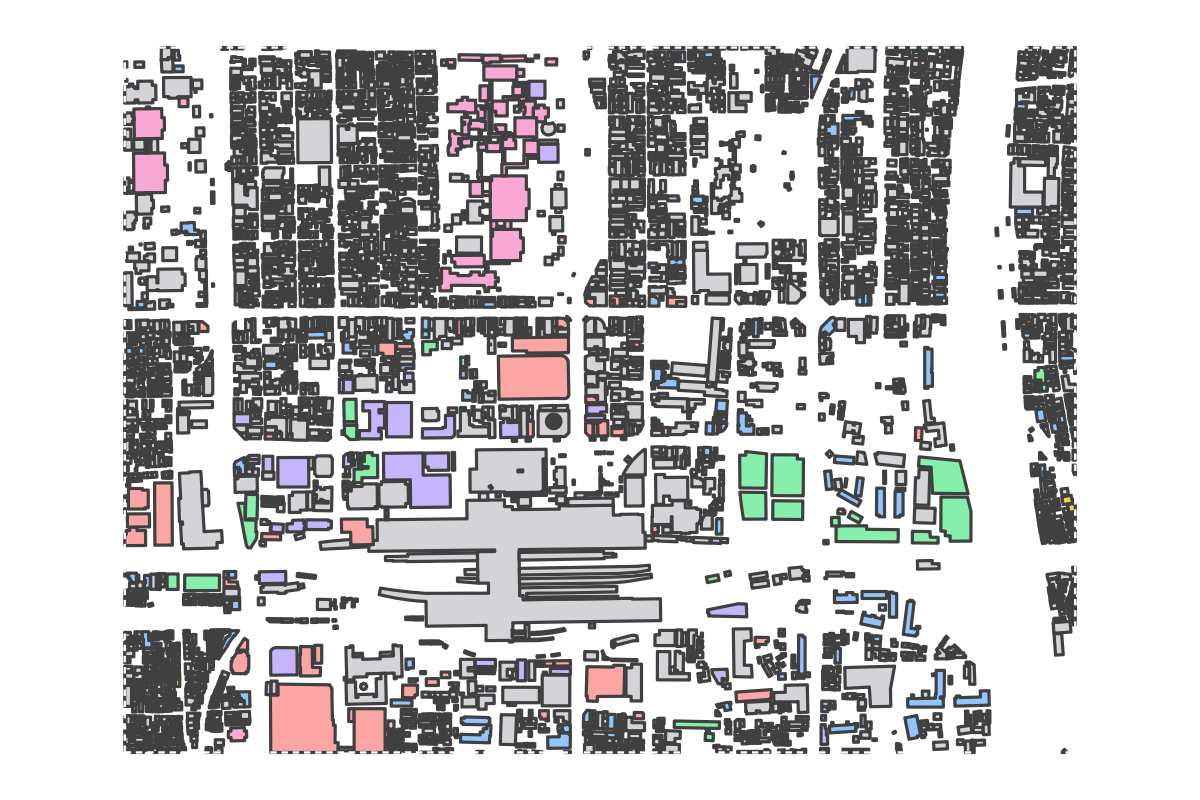 Program breakdown map