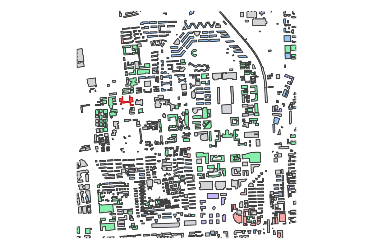 Program breakdown map