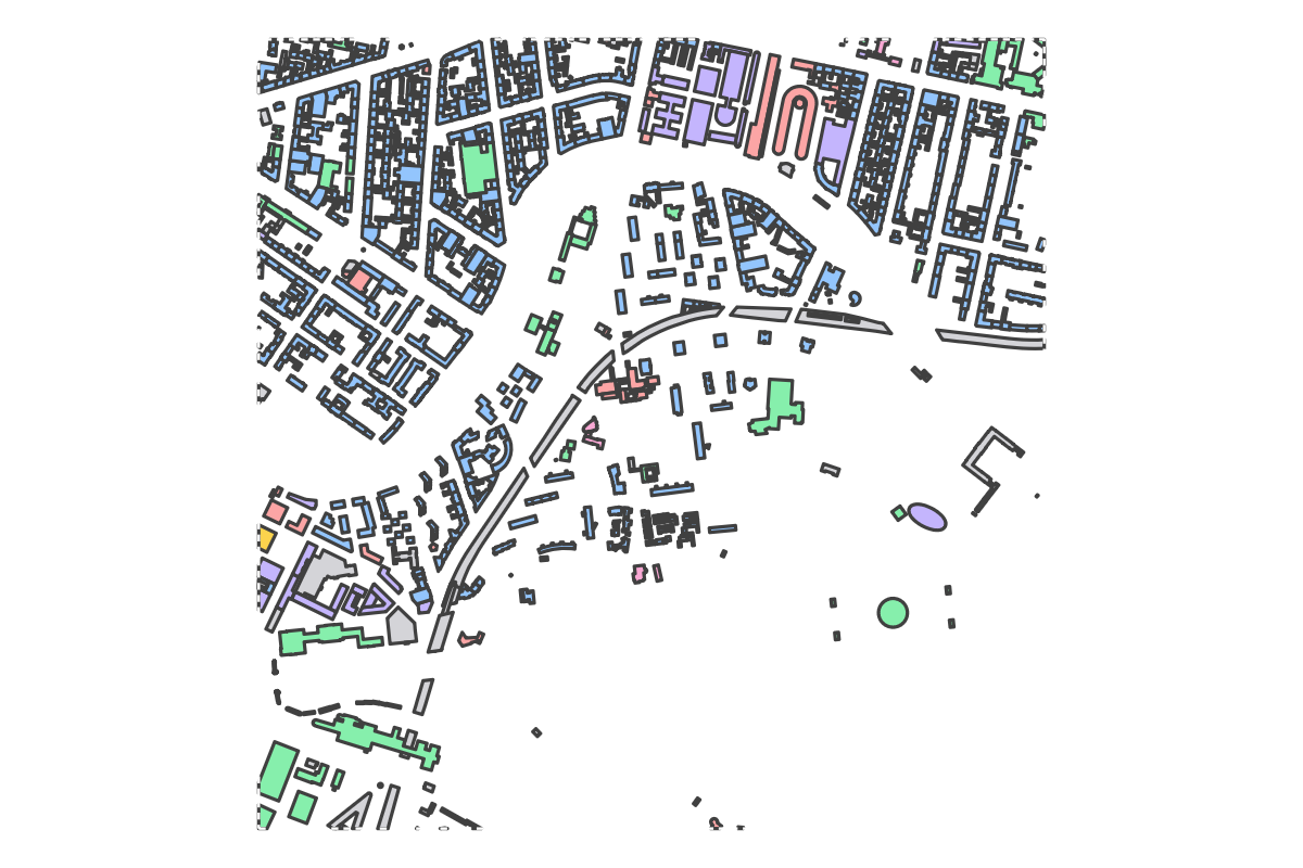 Program breakdown map
