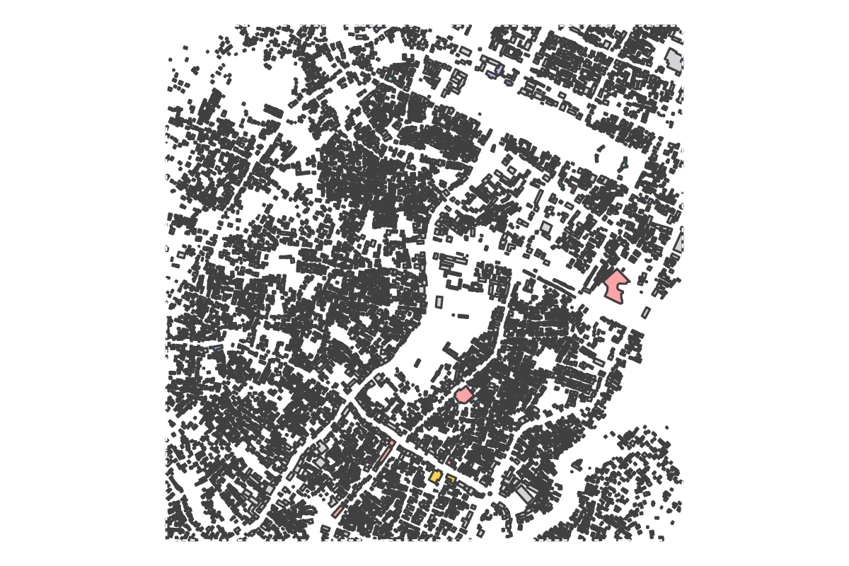 Program breakdown map