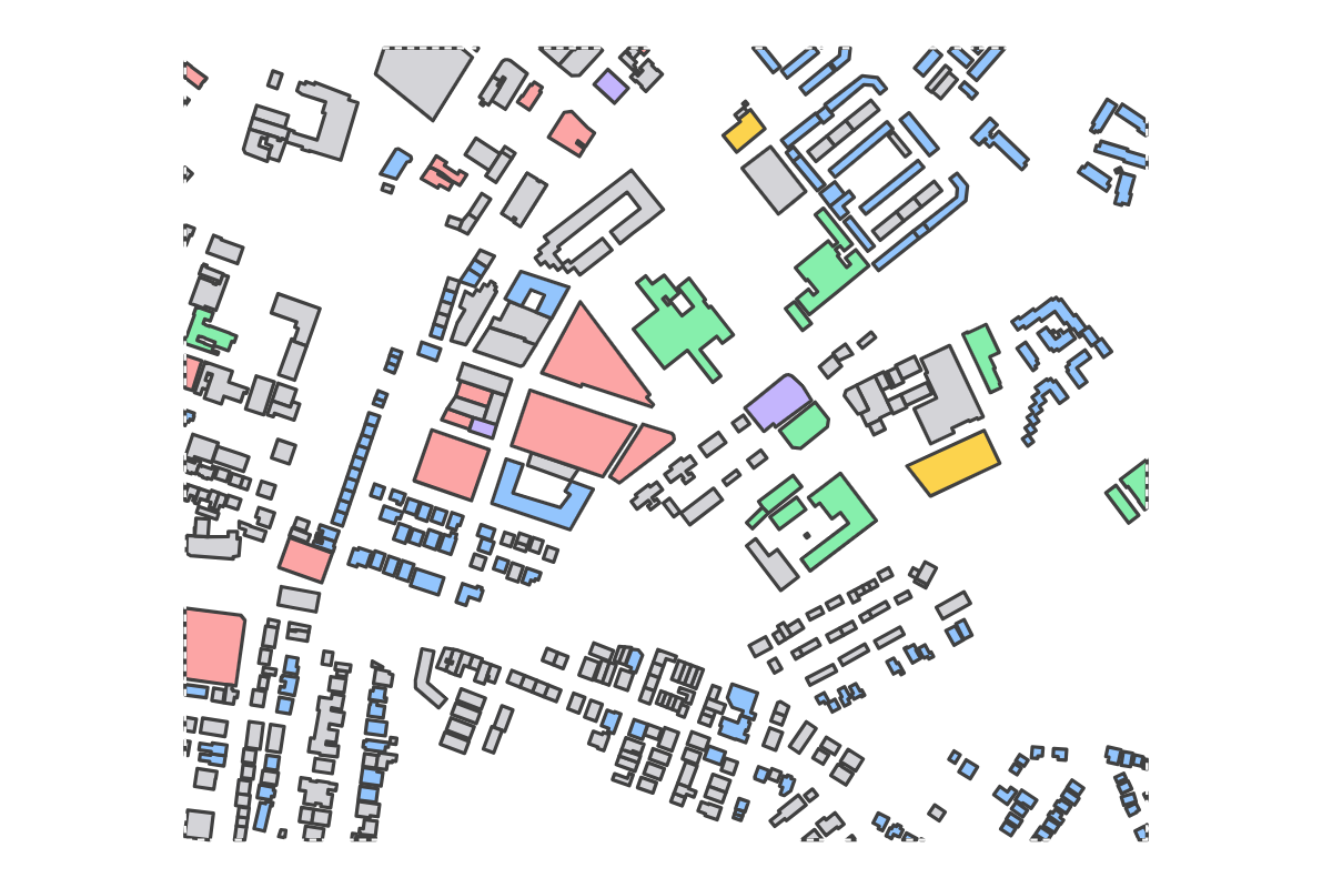 Program breakdown map