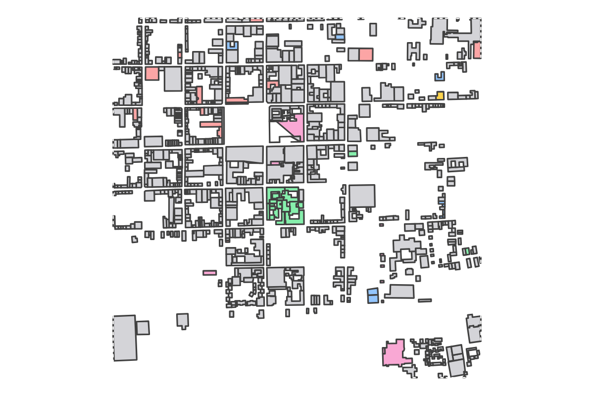 Program breakdown map