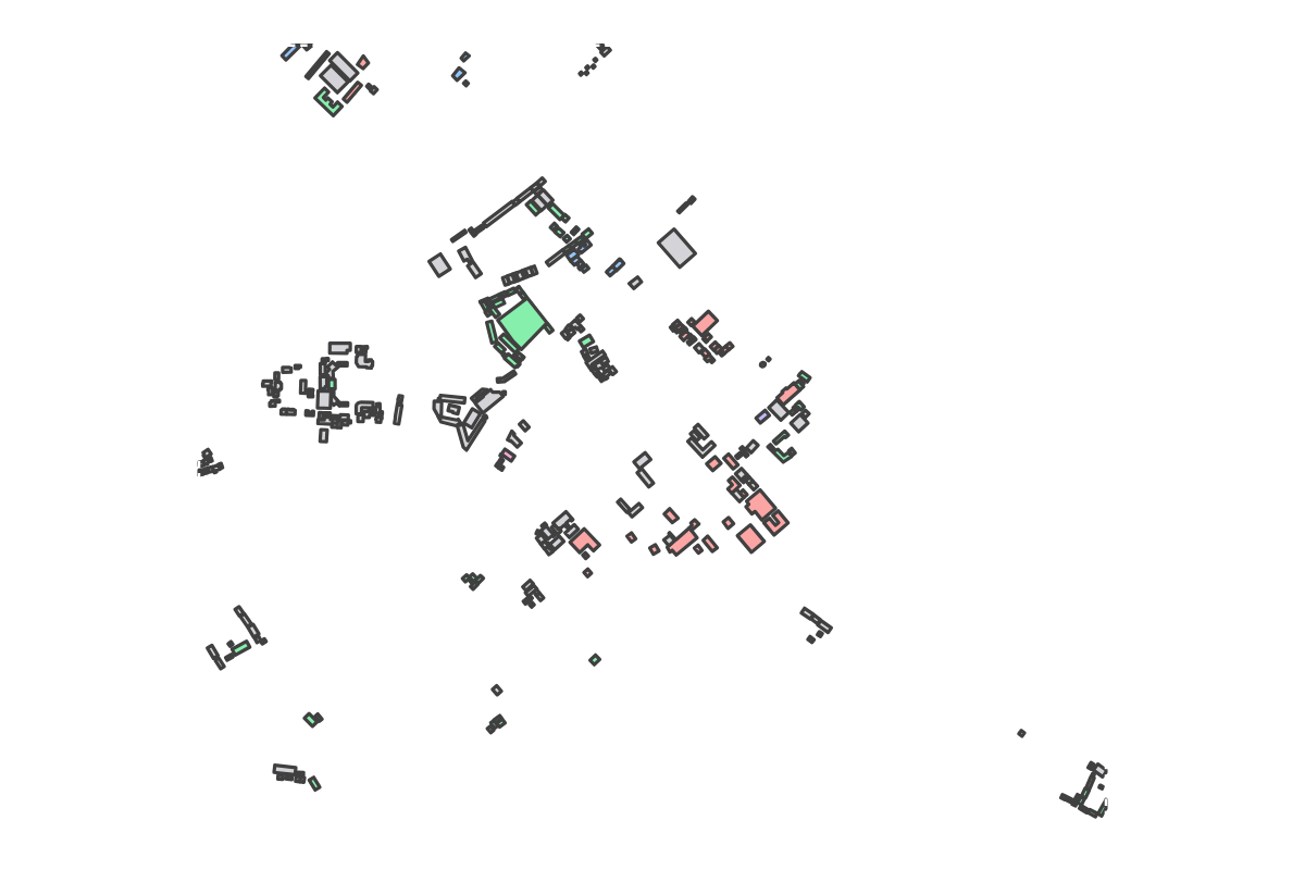 Program breakdown map