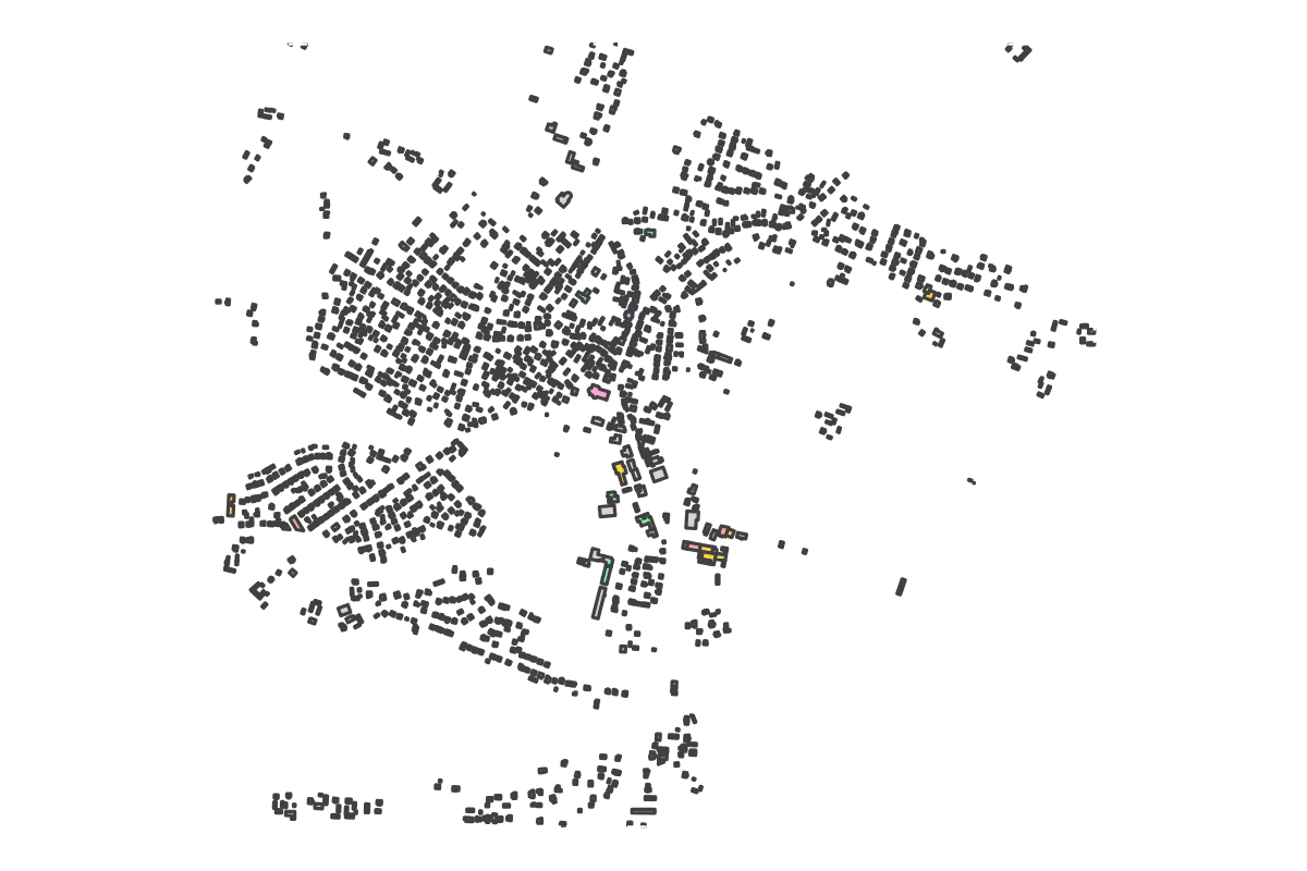 Program breakdown map