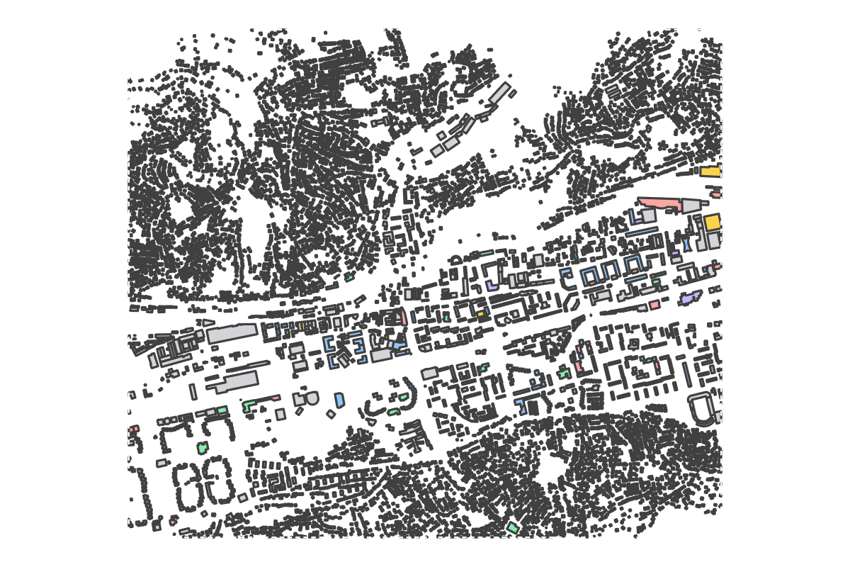 Program breakdown map