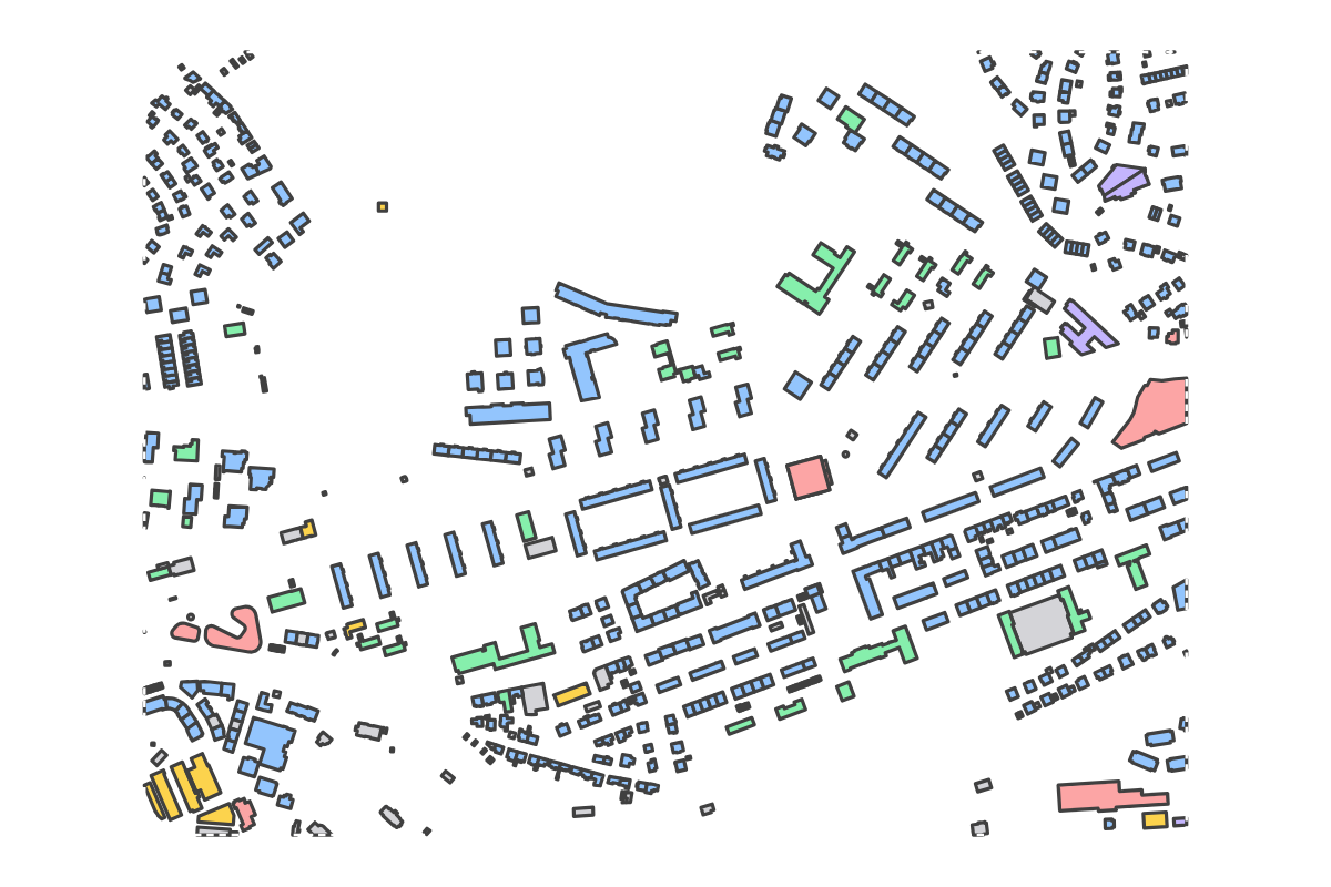 Program breakdown map
