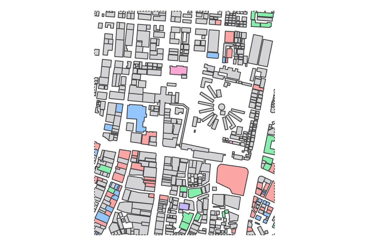 Program breakdown map