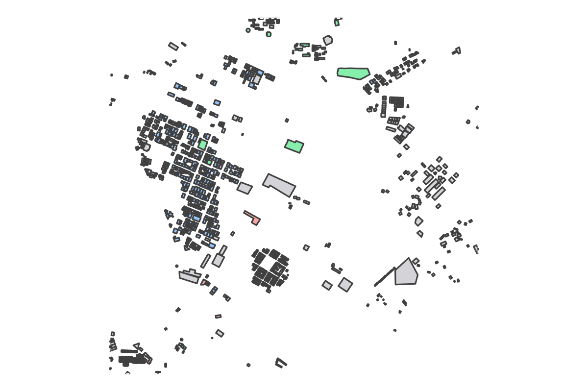 Program breakdown map