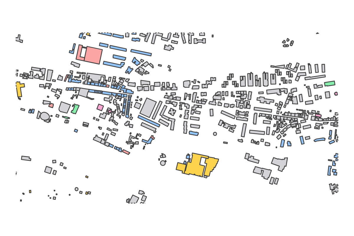 Program breakdown map
