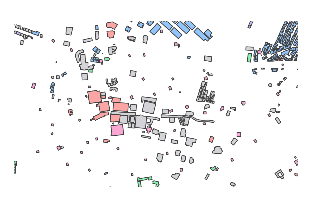 Program breakdown map
