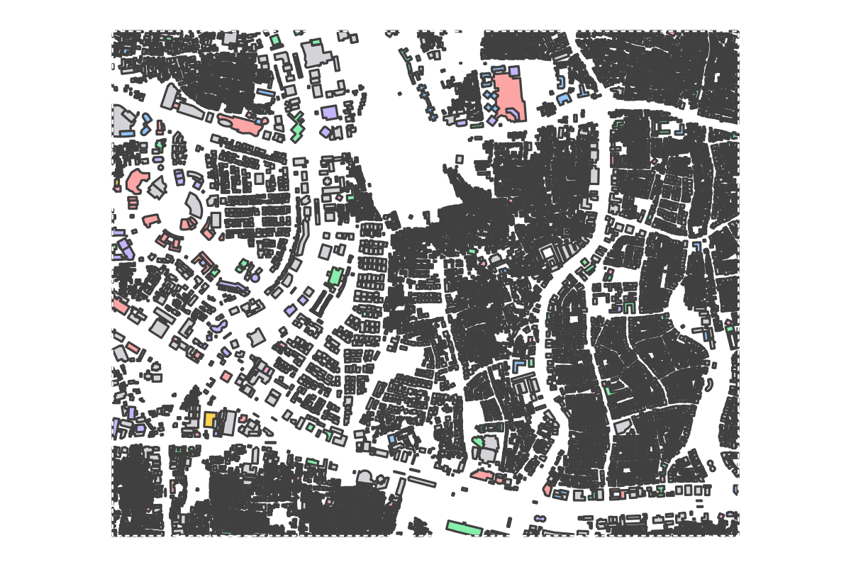 Program breakdown map