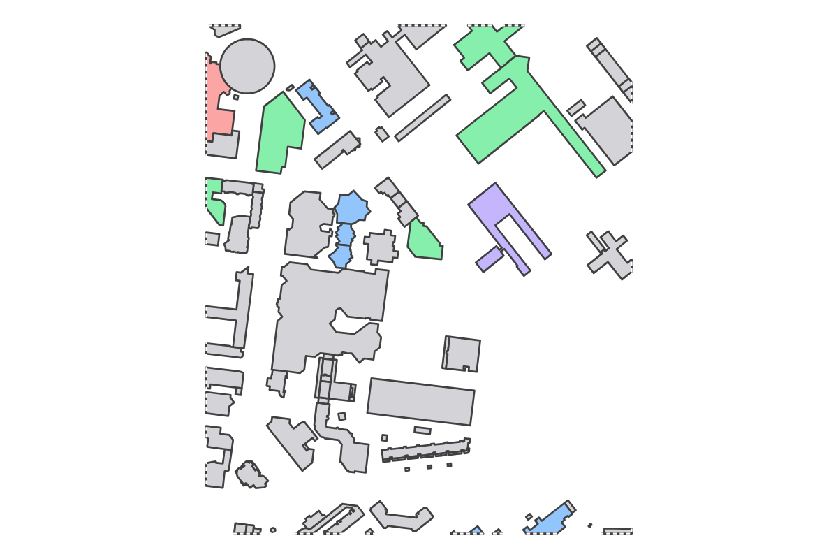 Program breakdown map