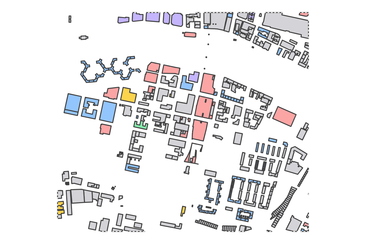 Program breakdown map