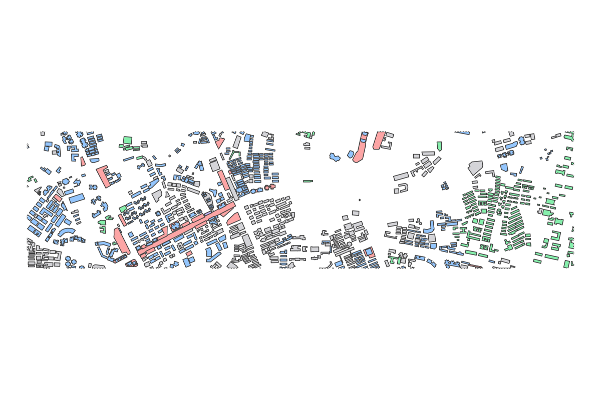 Program breakdown map