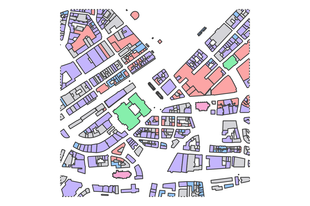 Program breakdown map
