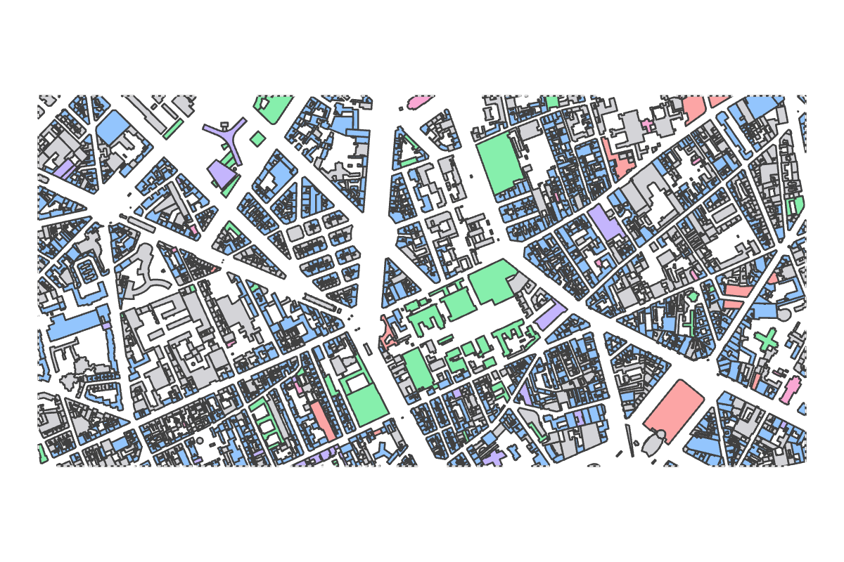 Program breakdown map