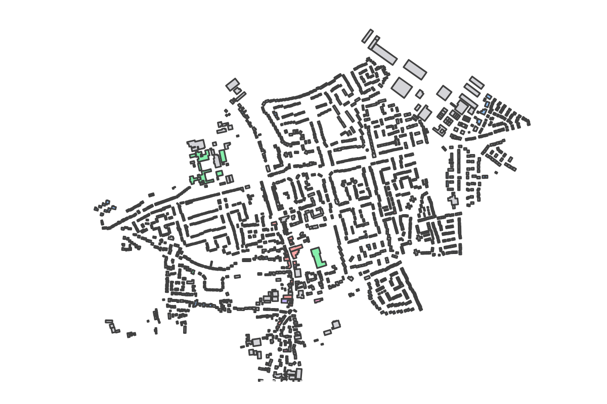 Program breakdown map