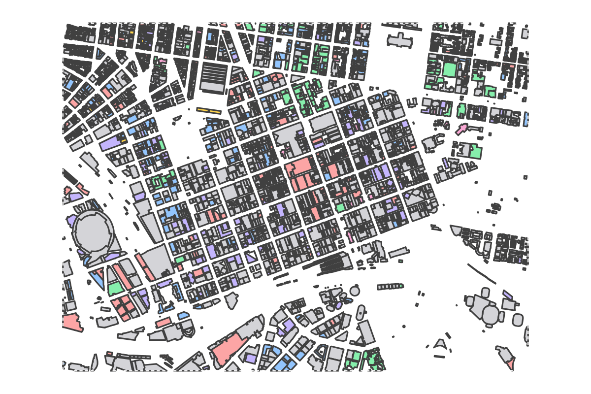 Program breakdown map