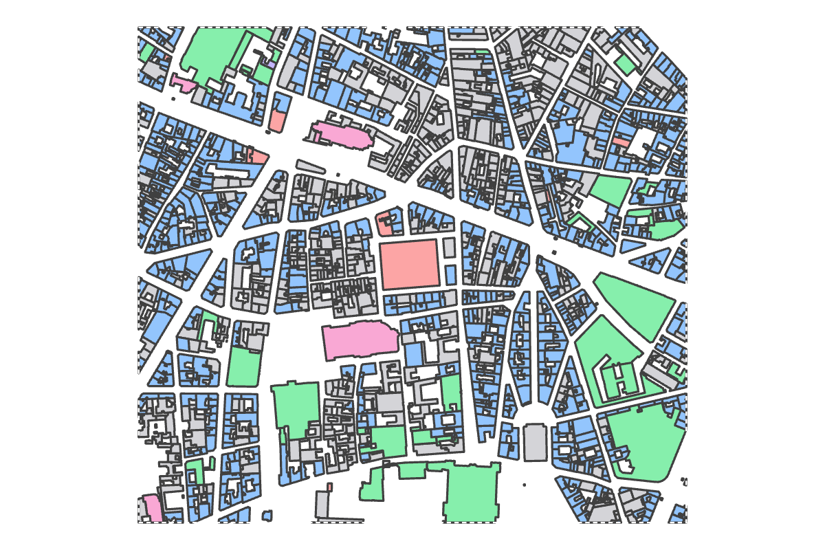 Program breakdown map