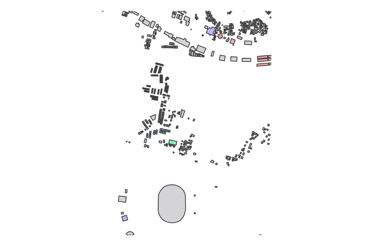 Program breakdown map