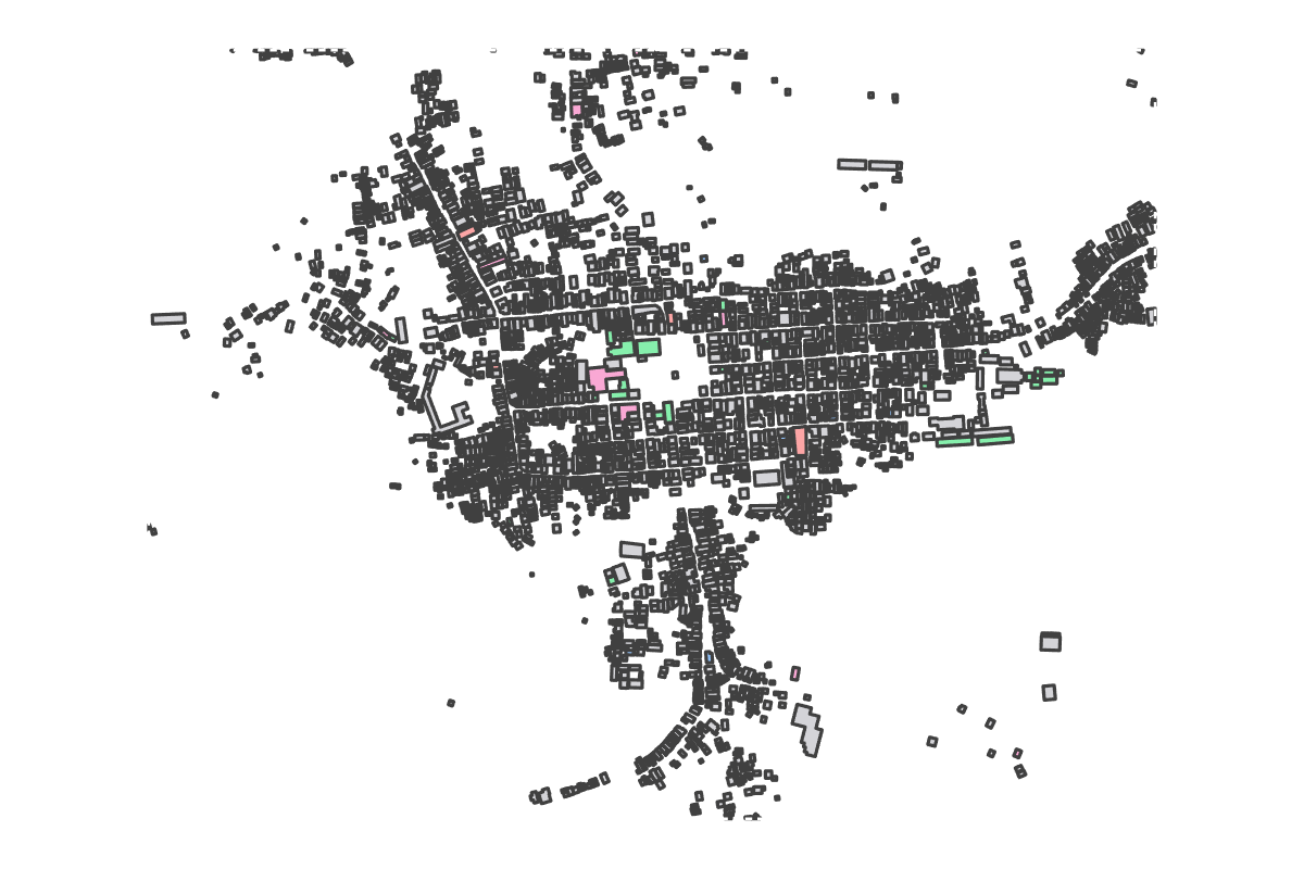 Program breakdown map