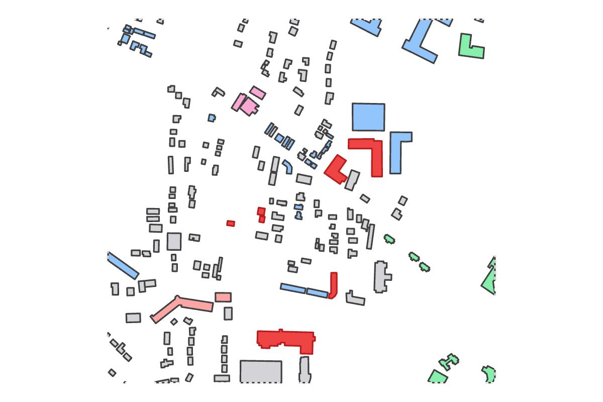 Program breakdown map
