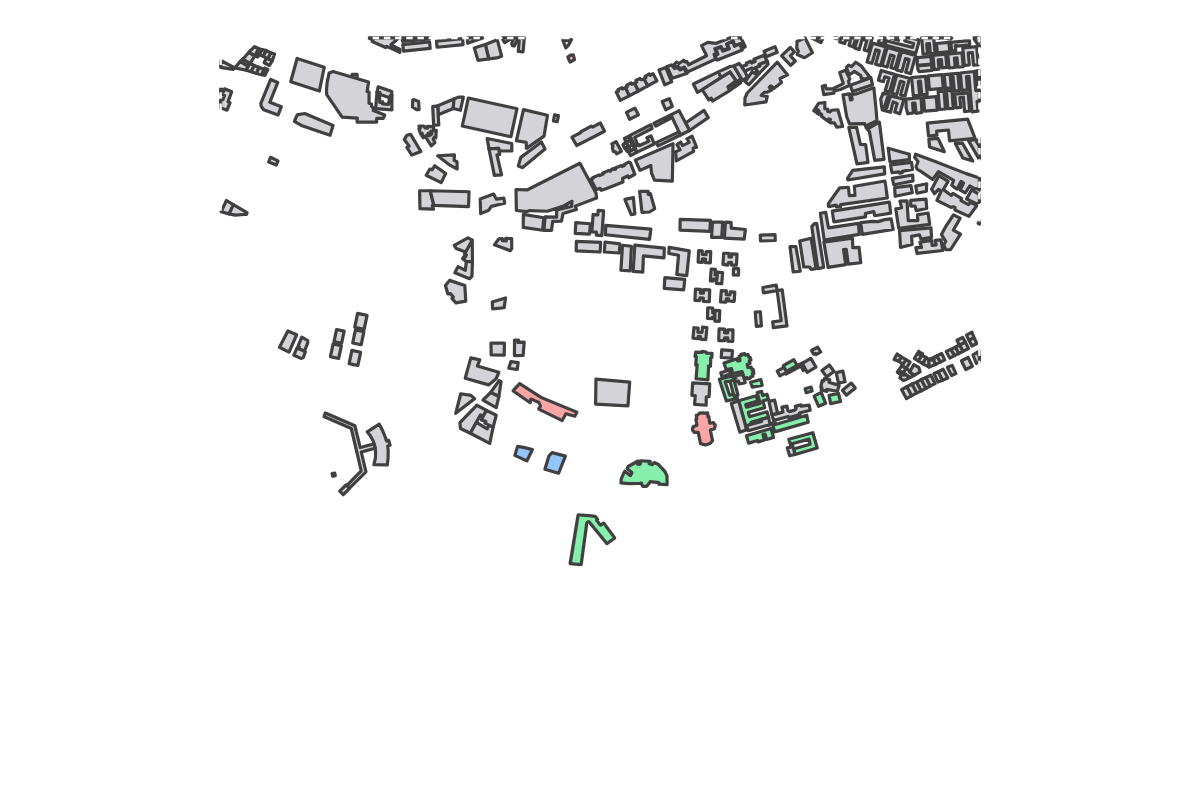 Program breakdown map