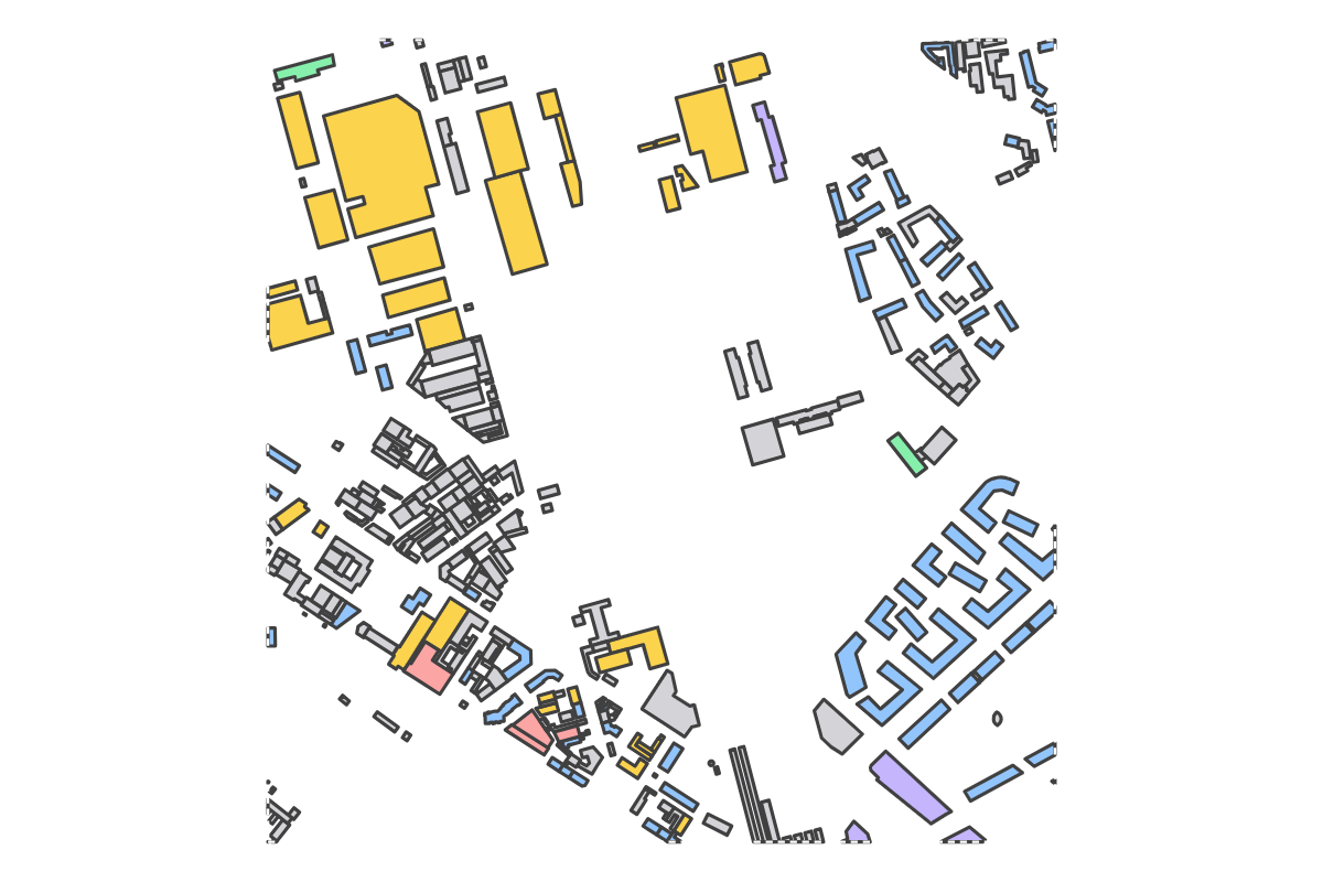 Program breakdown map