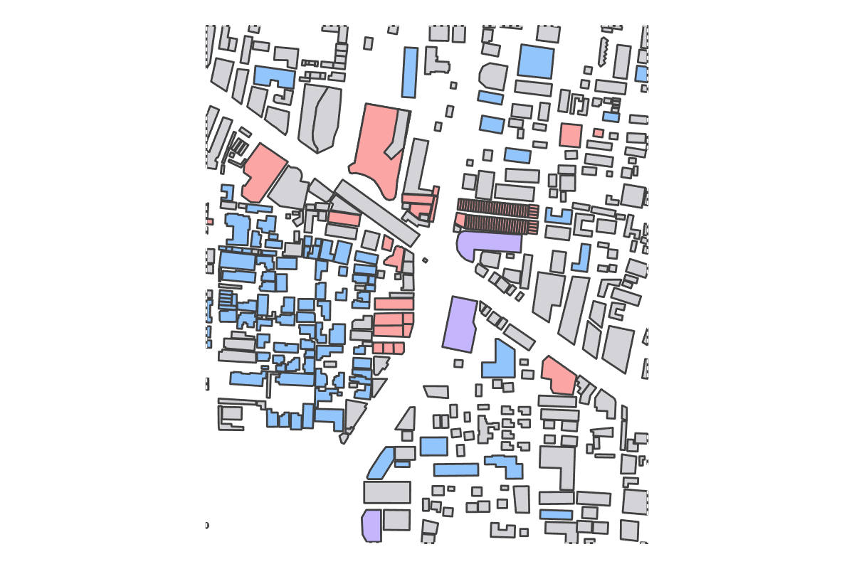Program breakdown map