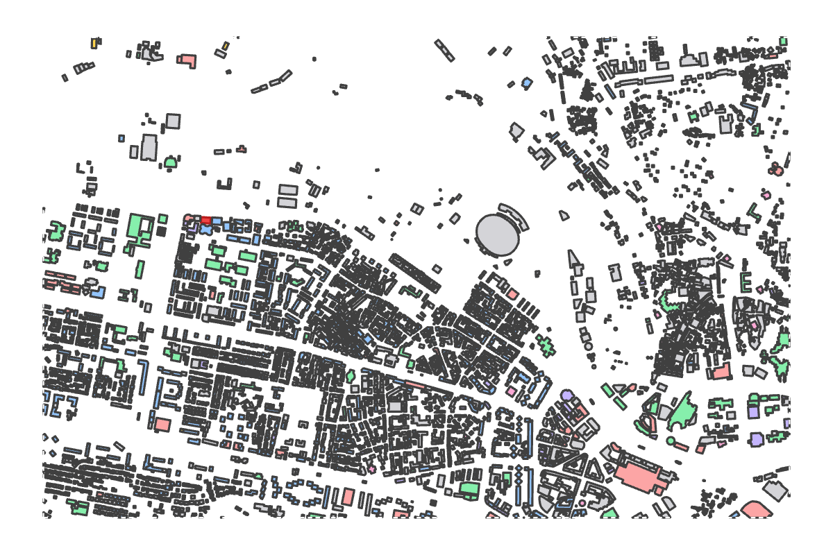 Program breakdown map