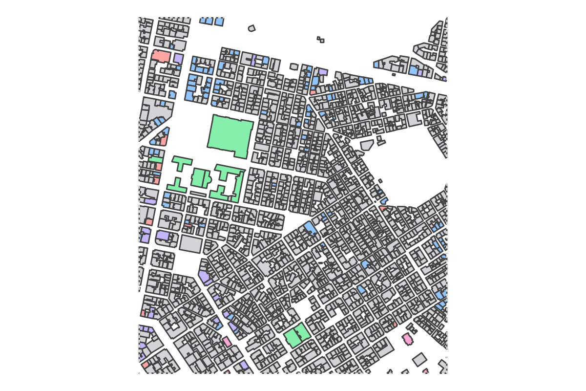 Program breakdown map