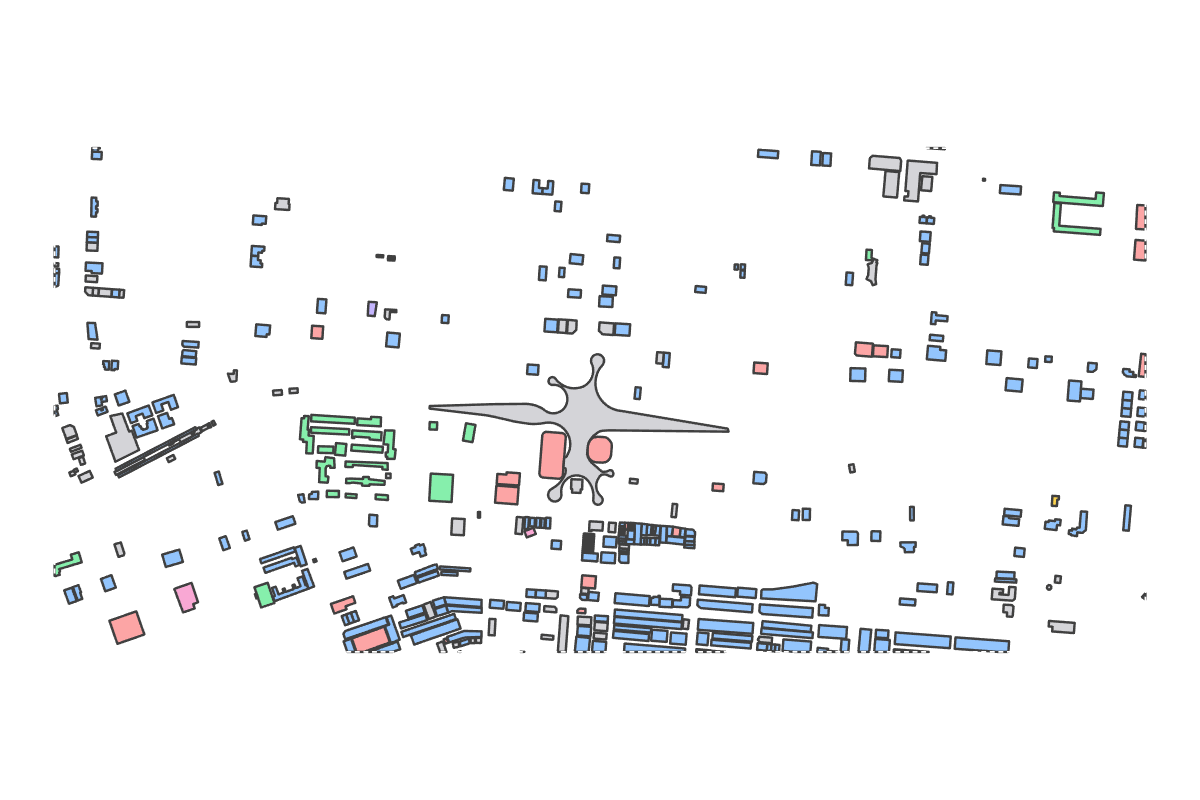 Program breakdown map