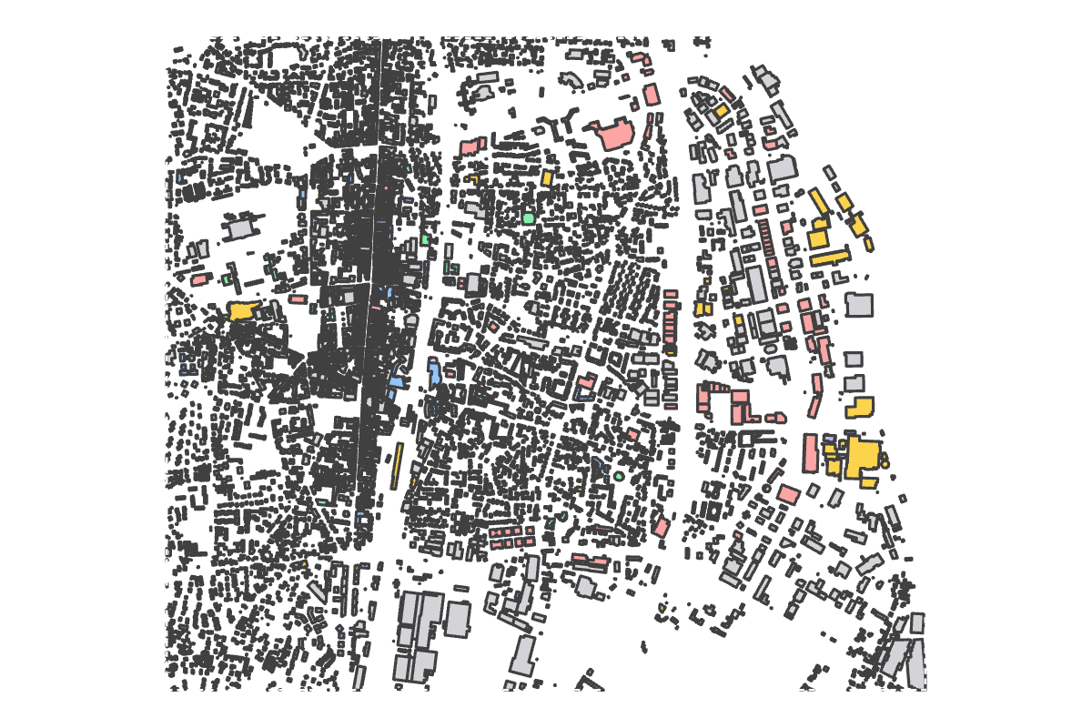 Program breakdown map