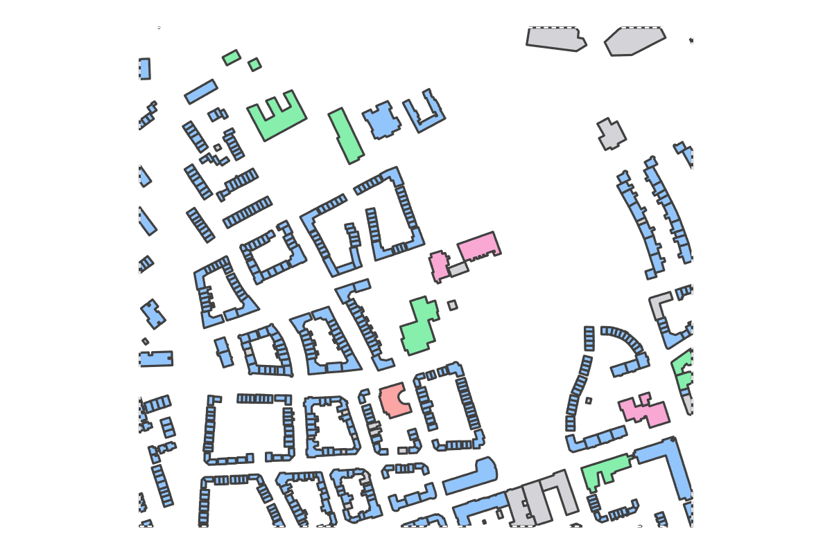 Program breakdown map