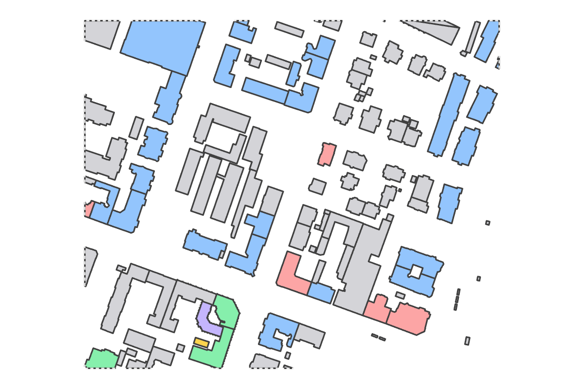 Program breakdown map
