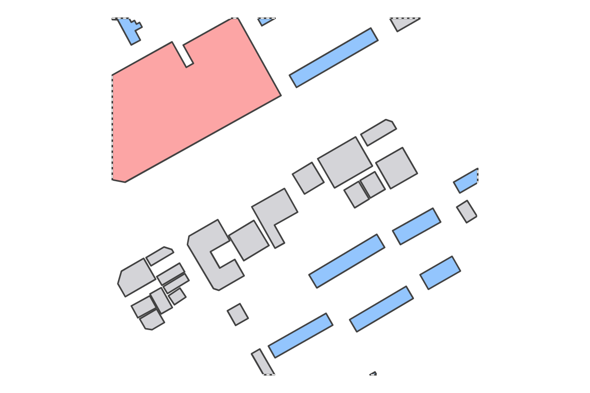 Program breakdown map