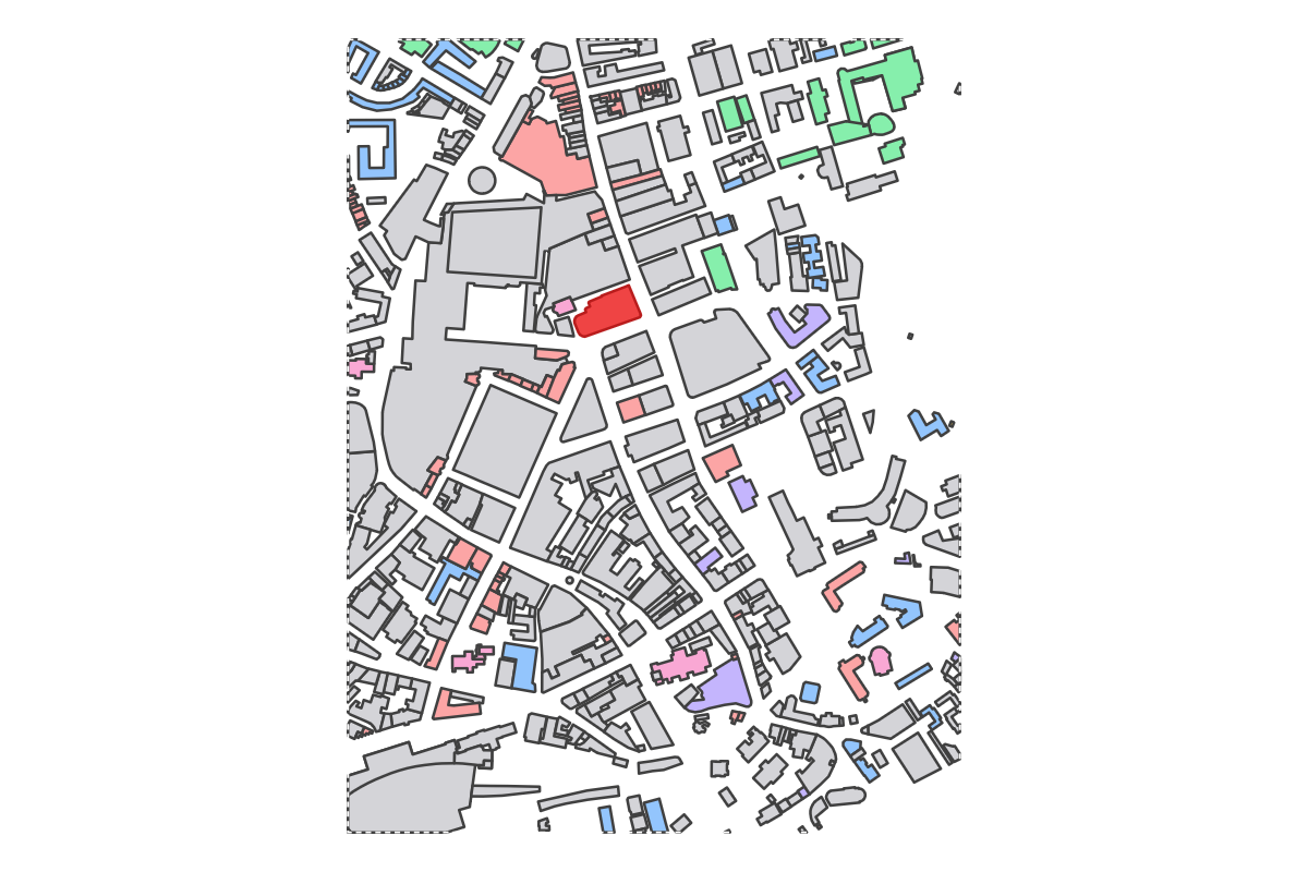 Program breakdown map