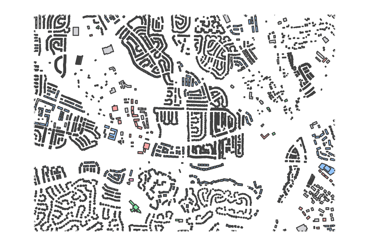 Program breakdown map