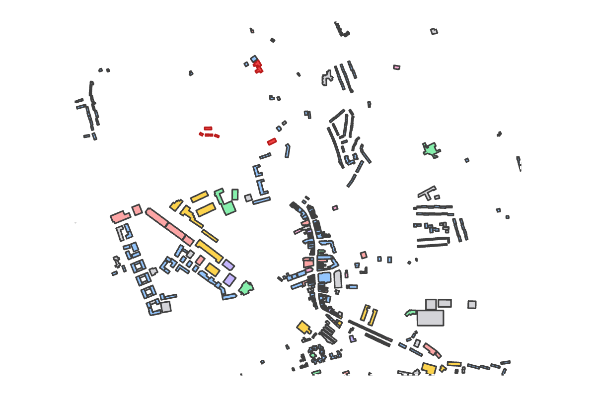 Program breakdown map