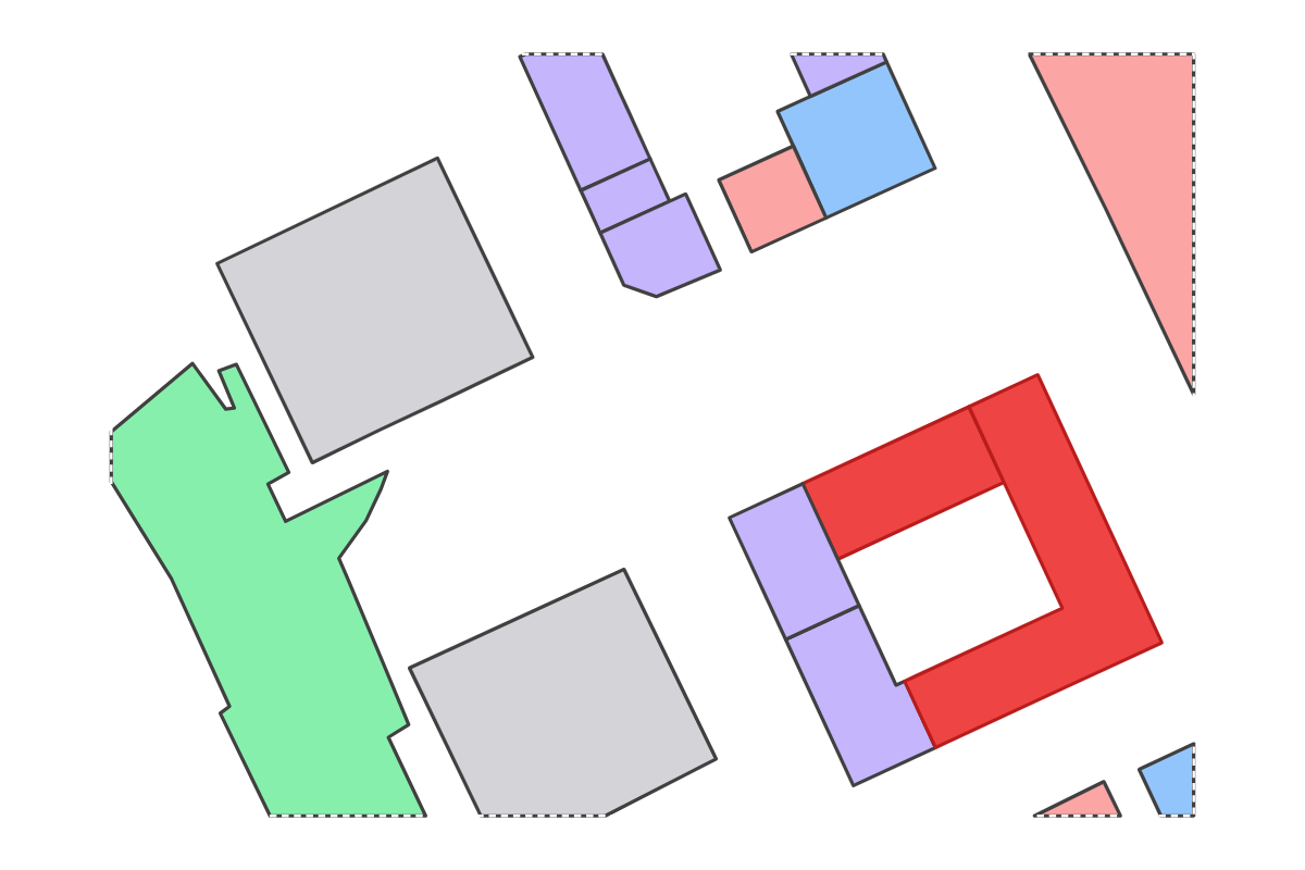 Program breakdown map