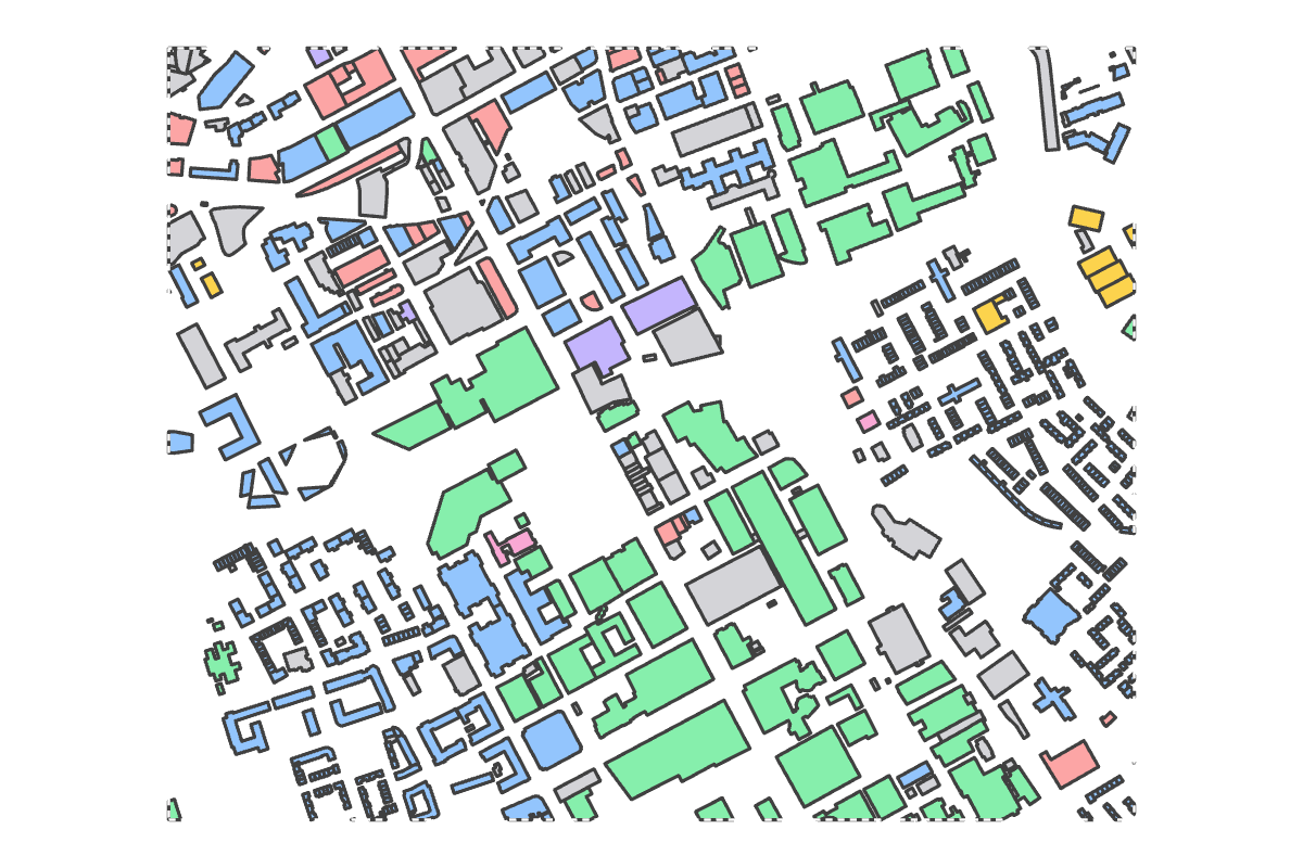 Program breakdown map