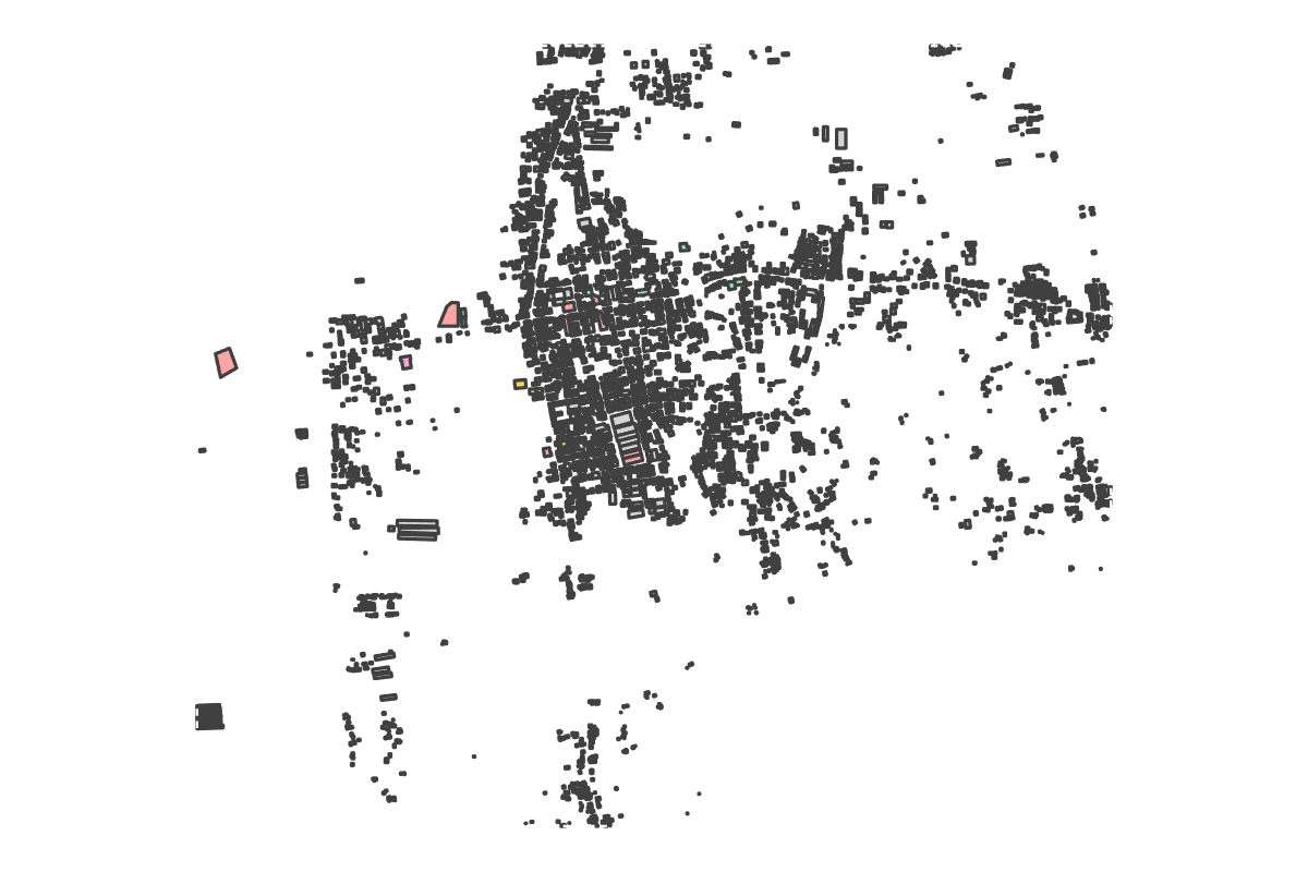 Program breakdown map