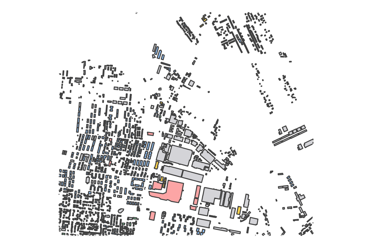 Program breakdown map
