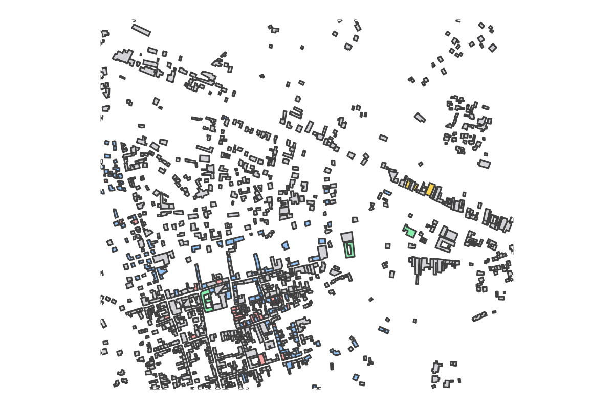 Program breakdown map