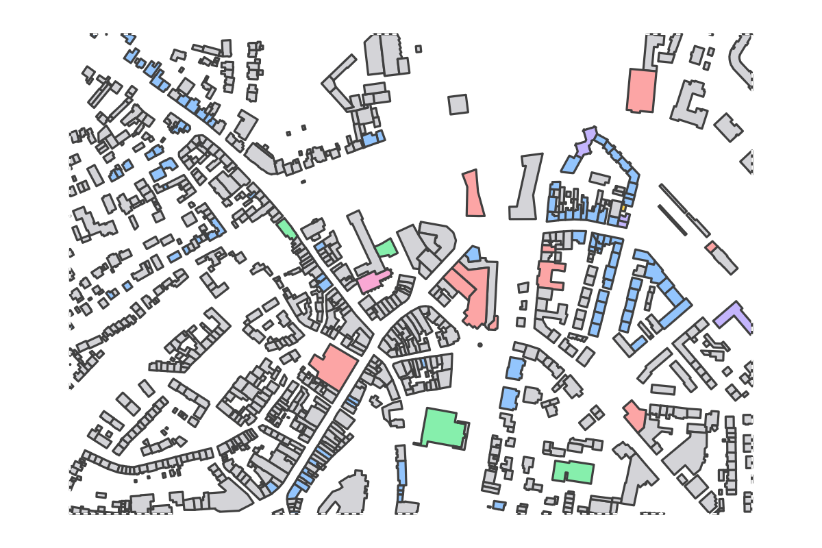 Program breakdown map