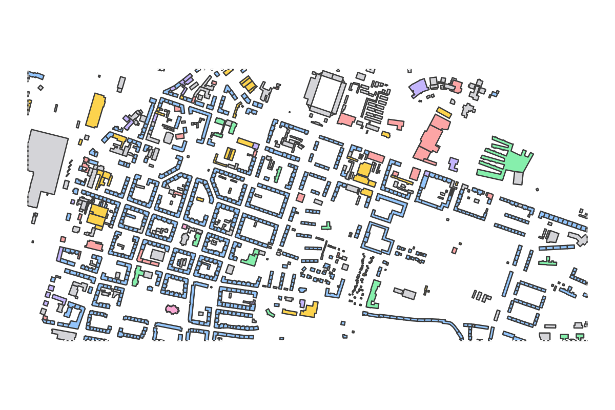 Program breakdown map