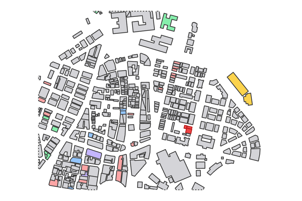 Program breakdown map