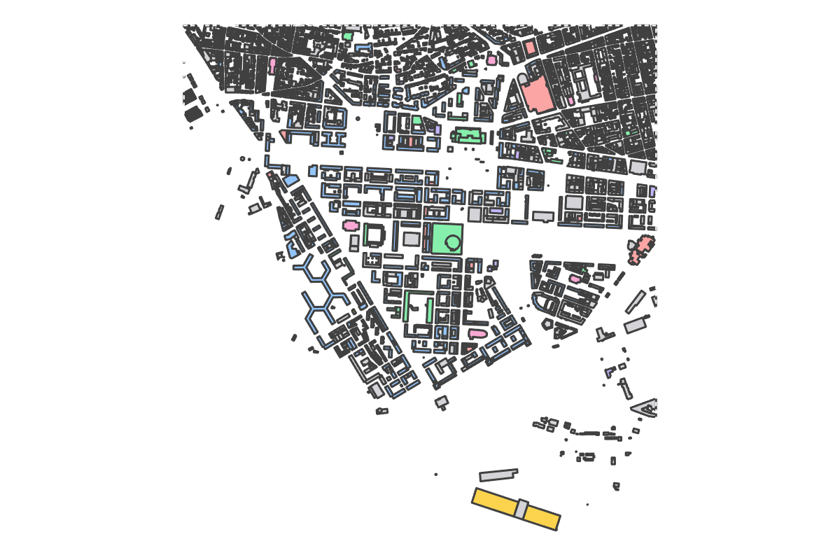 Program breakdown map