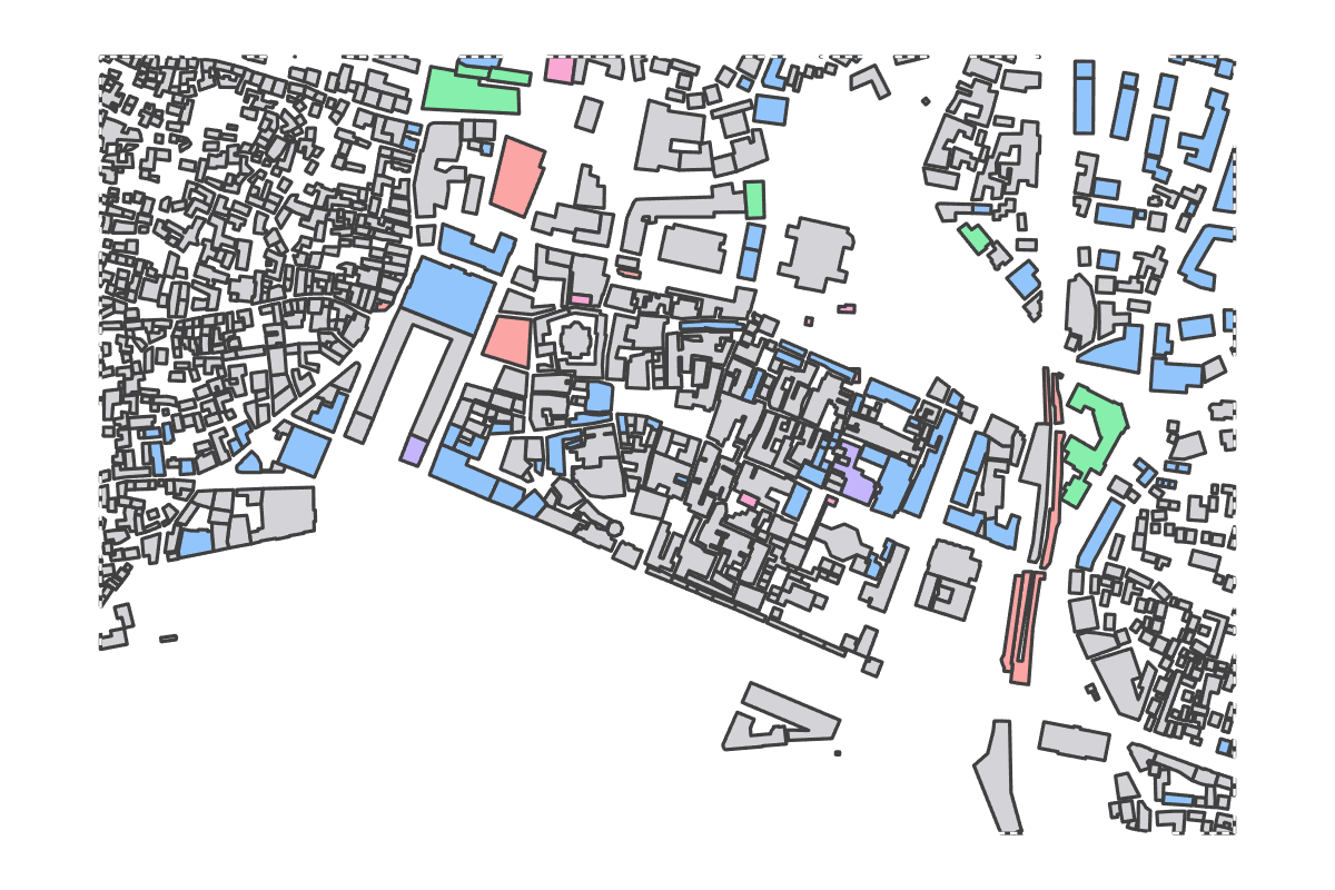 Program breakdown map